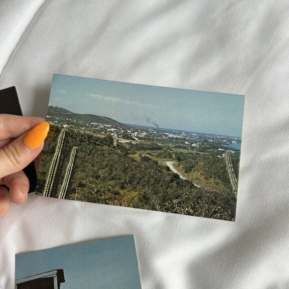 3 Vintage 80s Postcards Guantanamo Bay Cuba United States Naval Base Watergate - Picture 4 of 7